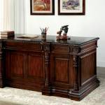 ROOSEVELT OFFICE DESK, CHERRY FINISH 